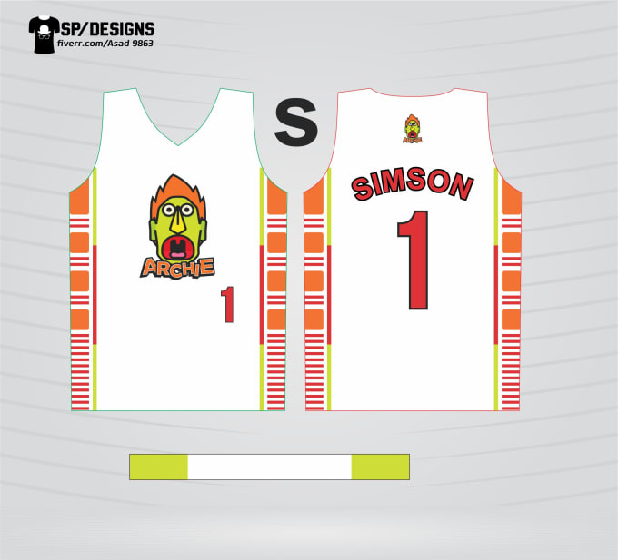 Design basketball sublimation jersey or uniform by Asad9863