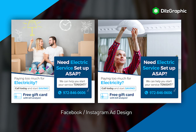 Design Pictures For Facebook Ads Instagram Ads Linkedin Ads Google Ads By Dilzgraphic