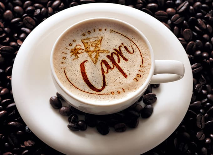 Put Your Logo Or Text In 10 Coffee Cups By James 19