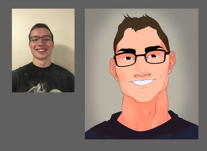 Turn Your Photo Into An Anime Or Manga Style Portrait By Tomatoslice Fiverr Are you ready for your next cartoon profile picture? turn your photo into an anime or manga