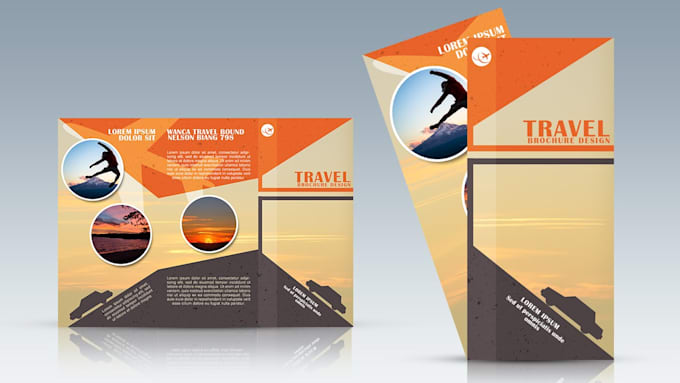 design amazing and professional brochure