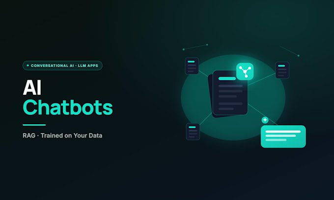 build rag chatbot, ai chatbot and ai assistant trained on your data