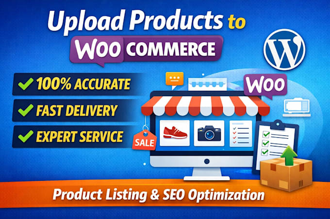 upload products to woocommerce