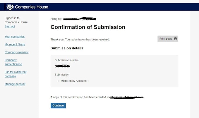 prepare and file UK company accounts and ct600 to hmrc and companies house