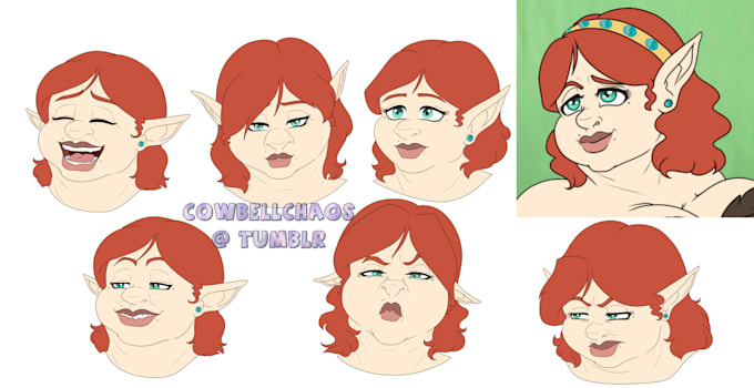 put your original characters into comics