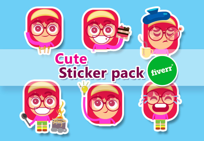 draw customized stickers emojis and animation