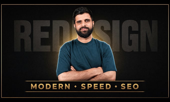 redesign wordpress website for modern design, SEO, and speed