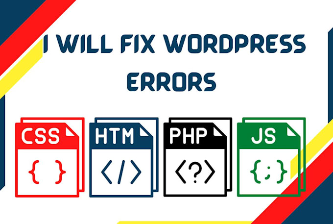 fix wordpress bugs, errors, and website issues
