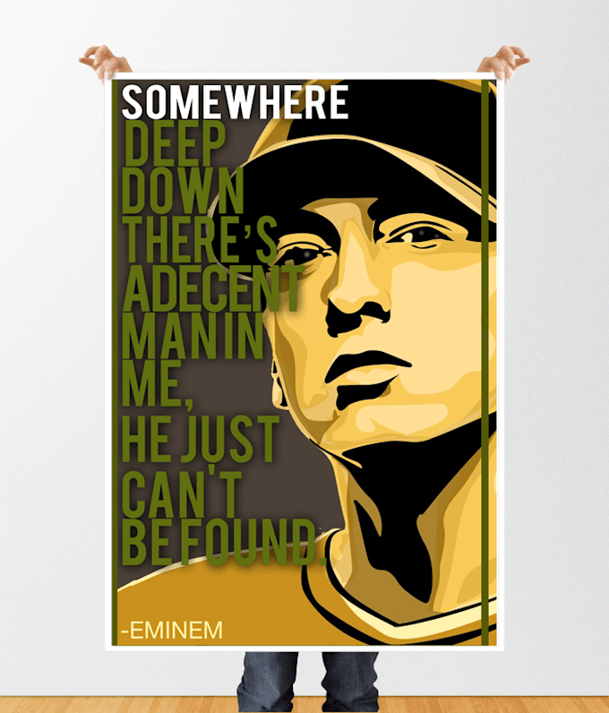 Design Posters And Flyers To Decorate Your Room By Itsehsan786