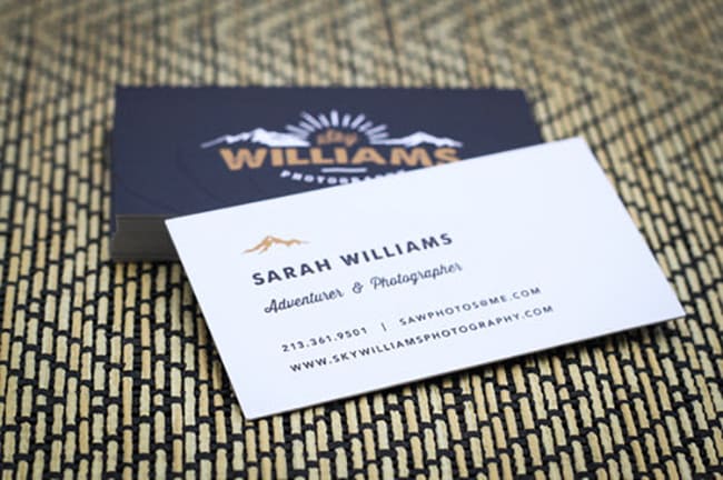 design your business cards and stationery