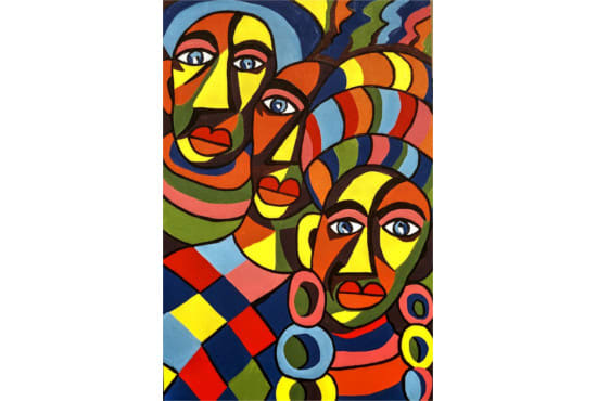 record with a natural  african female voice