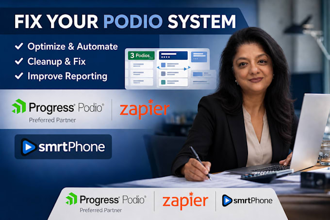 fix, optimize and automate your podio CRM system