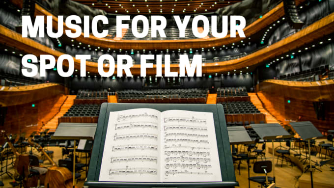 Compose background music for your spot, film or short by Ielpomarco | Fiverr