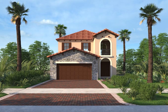 3dmodel visuazilation, exterior design