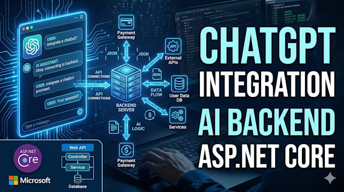 integrate chatgpt or openai API into your asp net core app