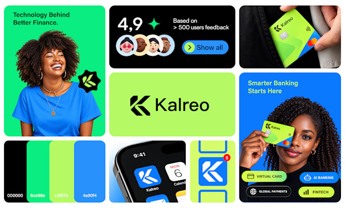 design a professional logo brand identity and brand style guide