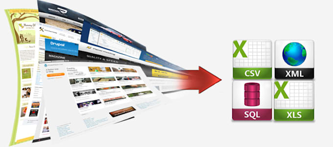 do web scraping, screen scraping and data mining