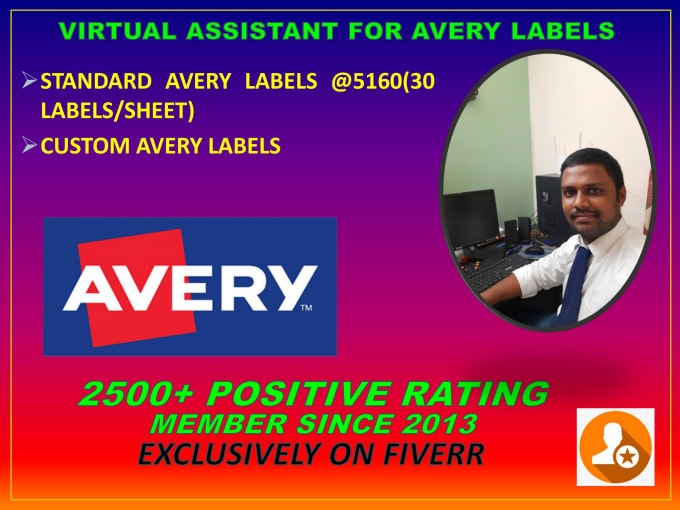 do mail merge, for letters using avery labels