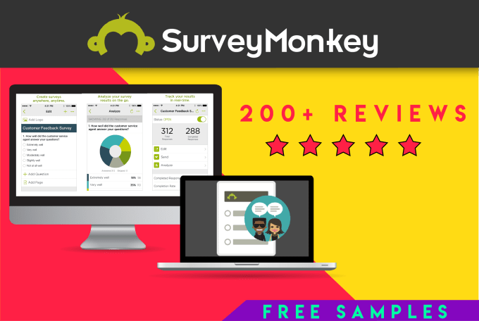 Create smart survey monkey forms and quiz by Sarahahmad | Fiverr