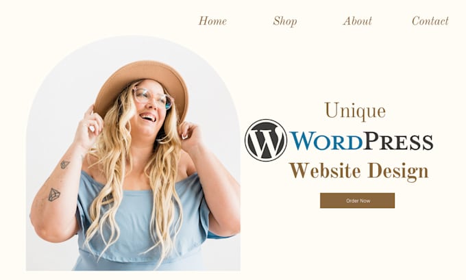 create wordpress website design with animation, SEO, with elementor, figma