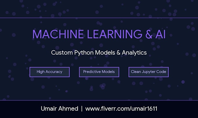 build custom machine learning and ai models in python