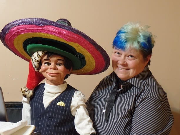 do a happy birthday message ventriloquist style