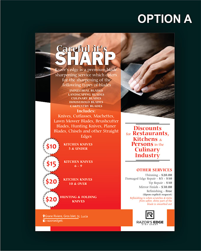 design a captivating flyer