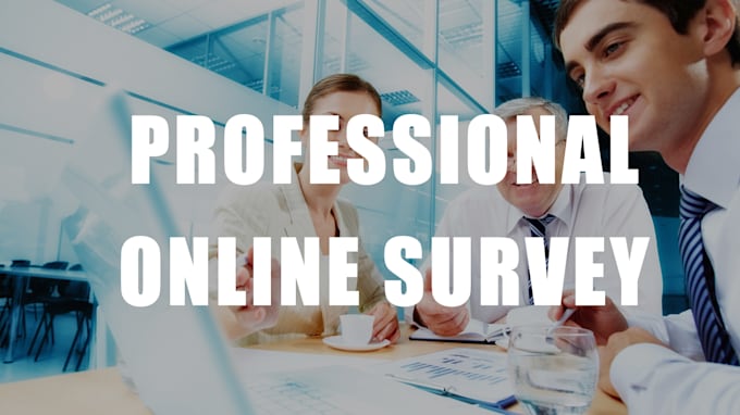 create a professional online survey