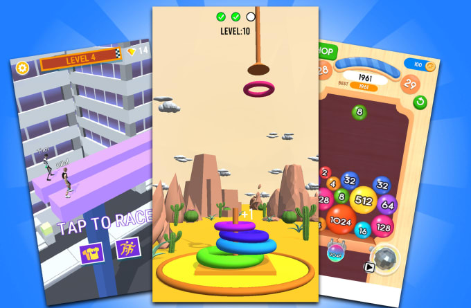 Make Hyper Casual Game Prototype In Unity By Ahmadbilal7248
