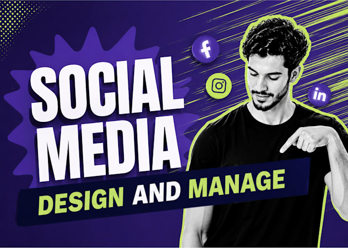 be your social media marketing manager and content creator