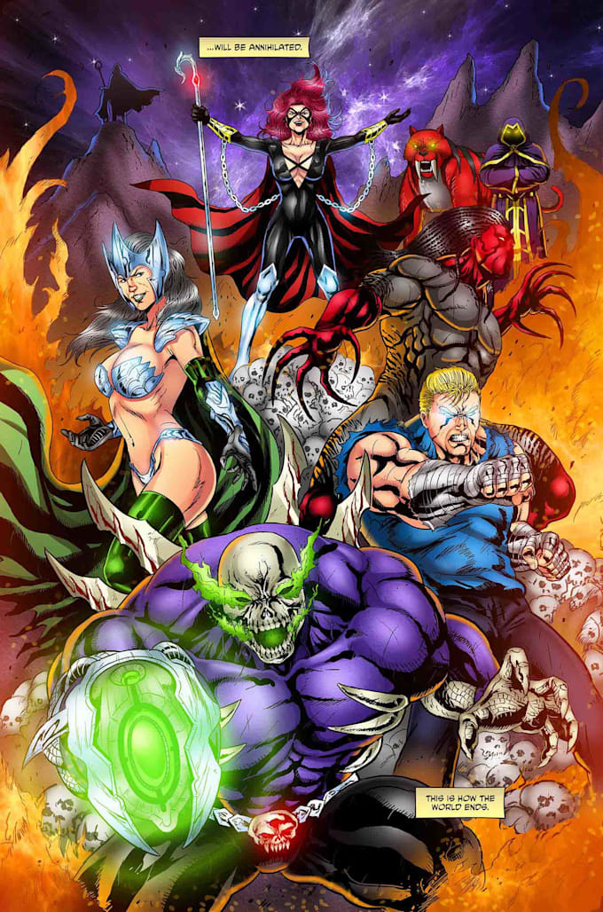 do coloring for your illustration and cover book