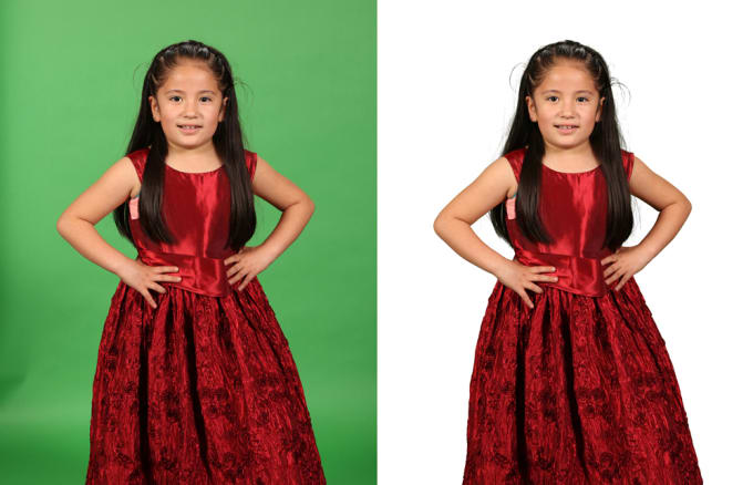 Do green screen background removal professionally from images by ...