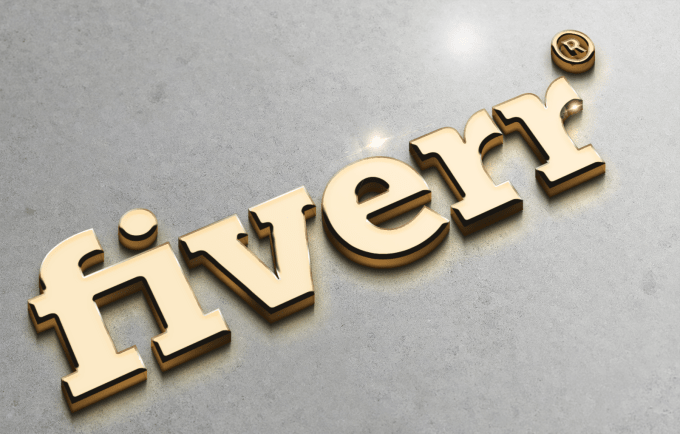 Convert Your Text Or Logo To Golden Mockup Design By Rumeshfb