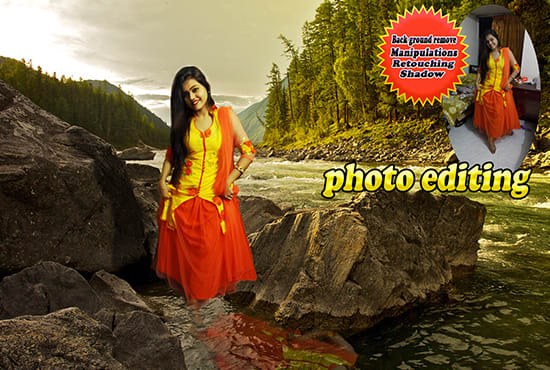 do any photoshop  editing