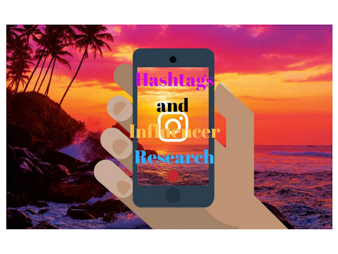 Research 20 best influencer and hashtags for your business by