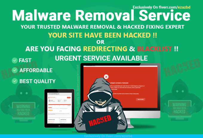 Remove Malware Fix Redirecting Issue And Blacklist Removal By Ezazbd Fiverr 9732