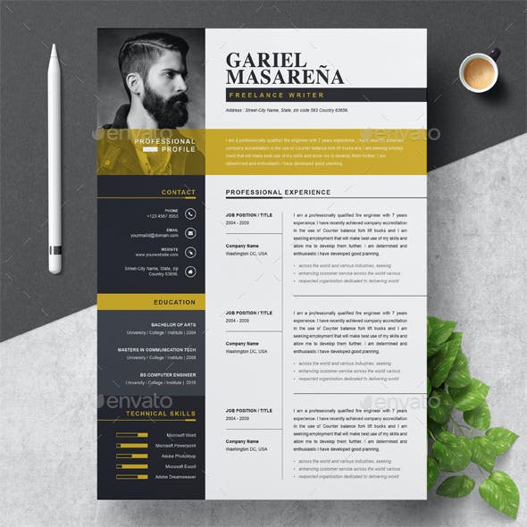 design latest resume for your personality
