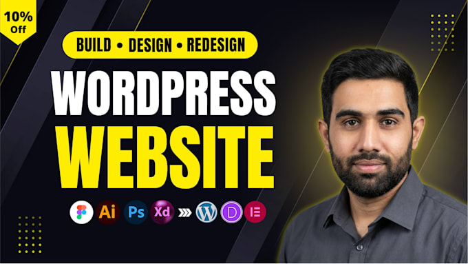 build, design wordpress website with divi or elementor, figma to wordpress