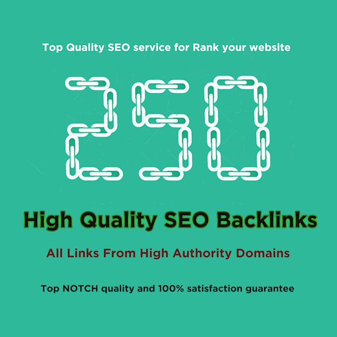 do 250 HQ profile backlinks manually