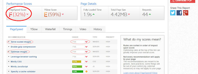 optimize images of your mobirise website for faster loading