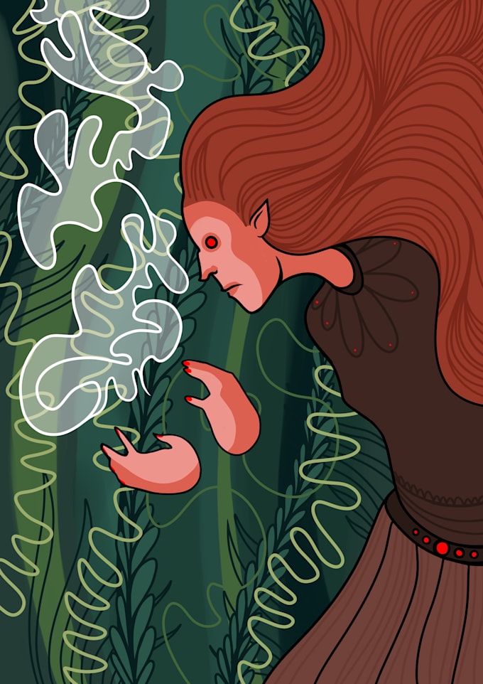 draw a digital illustration