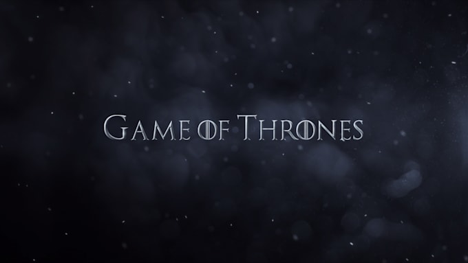 create a game of thrones style intro