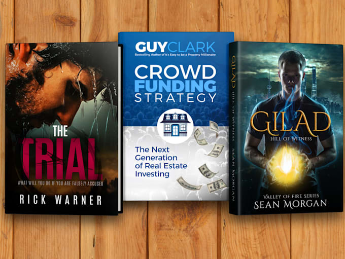 design professional book cover or ebook cover