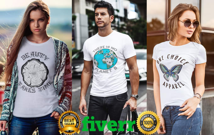 Download Create beautiful t shirt design with mockup by Parthomazi2