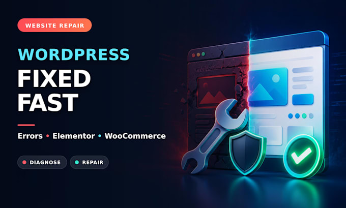 fix wordpress issues and do website maintenance