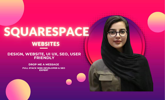 create squarespace website or redesign  squarespace website