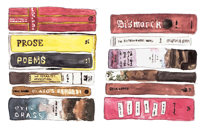 do a watercolor illustration of anything you need