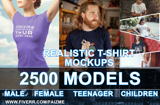 do tshirt mockup for your online store