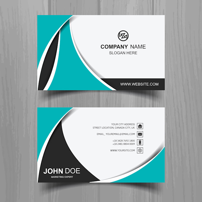design a very creative business card and stationery