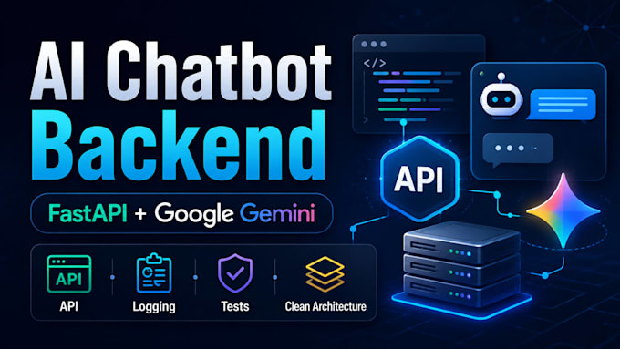 build an ai chatbot backend using fastapi and google gemini